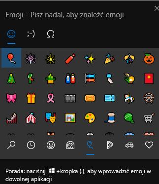 Windows + . Emoji